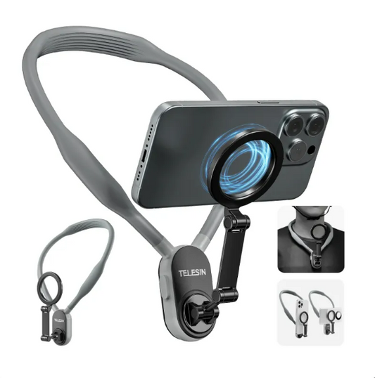Magnetic Silicone Phone Neck Mount